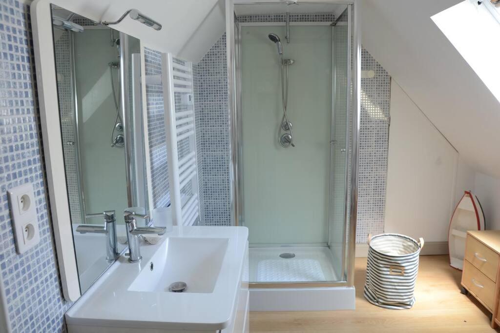 Petite Maison Bretonne Pour 4 Personnes Plounerin Exteriér fotografie