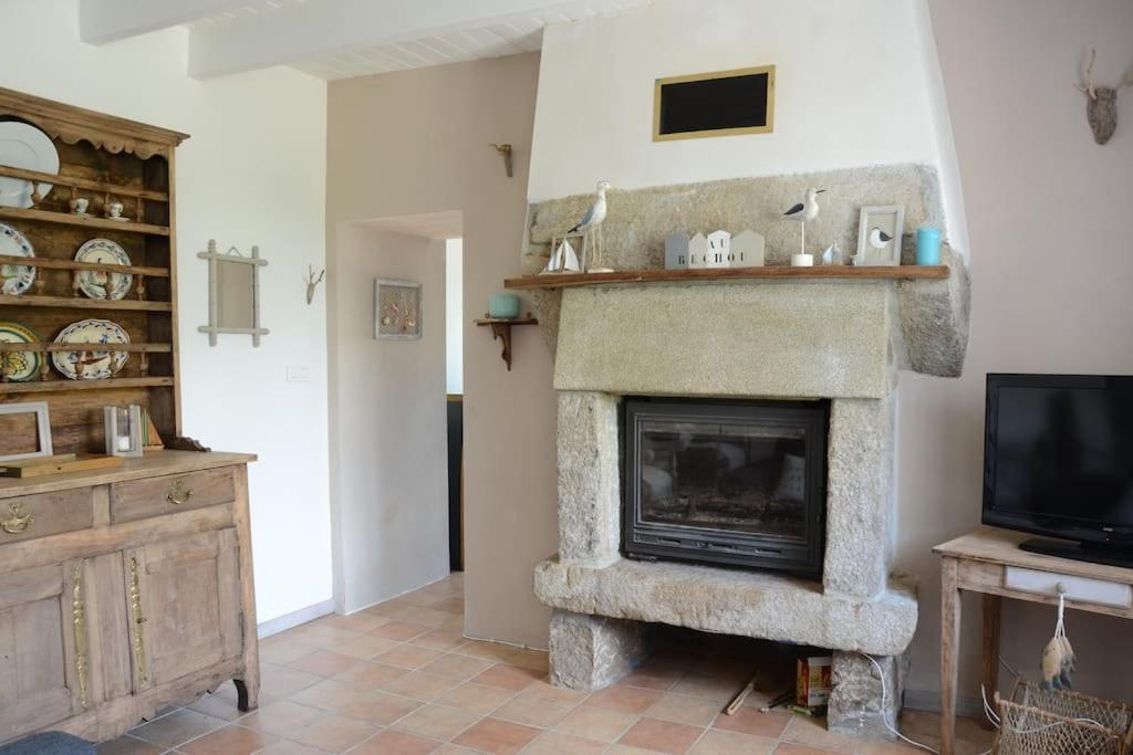 Petite Maison Bretonne Pour 4 Personnes Plounerin Exteriér fotografie